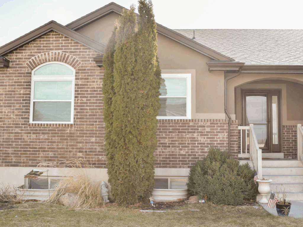 Double Hung Window Replacement for Energy Efficiency & Style. House with double hung windows.