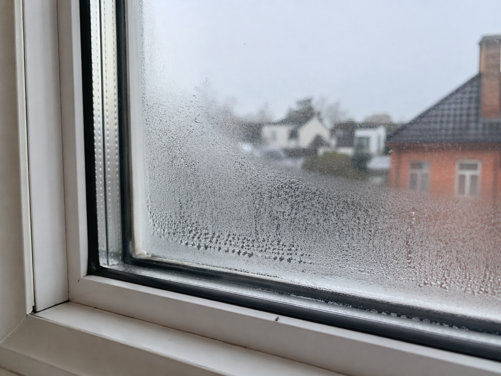 Condensation Between Glass Panes