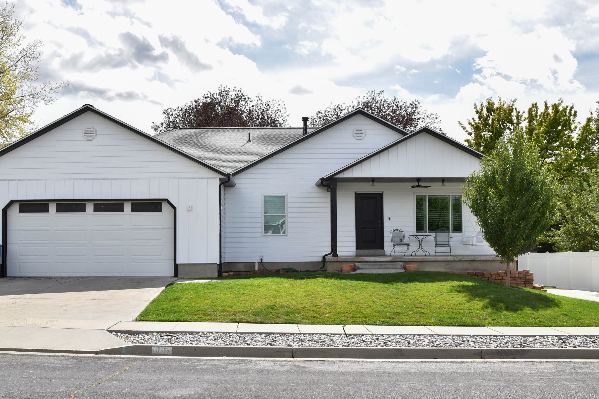 After: Home exterior improvement