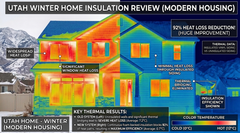 Energy Efficiency and Insulated Siding in utah