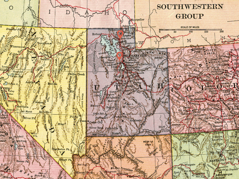 map of utahs three climate zones for window replacement