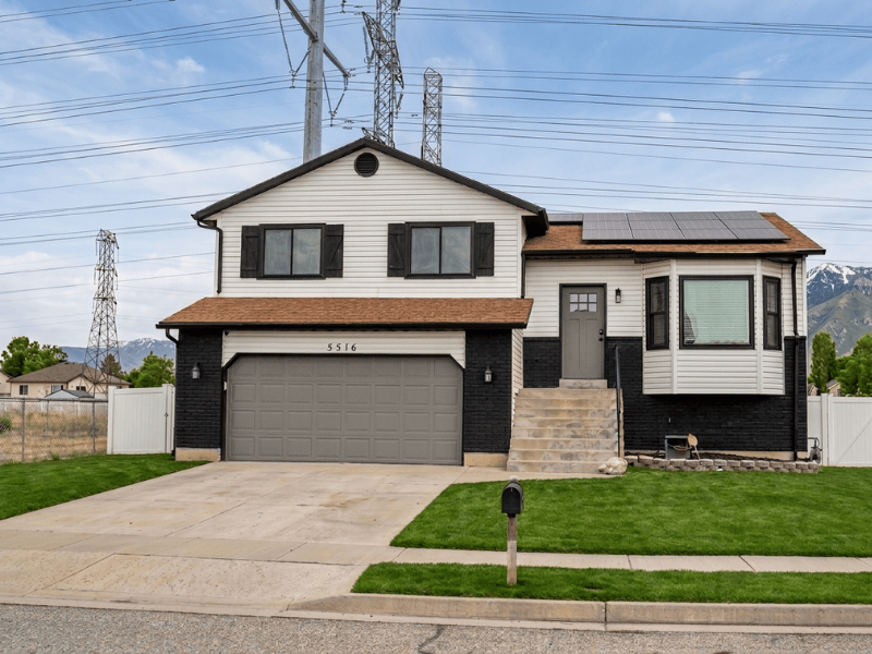 wasatch front home with triple pane windows